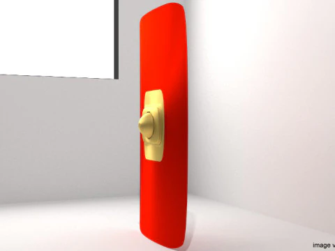 Personal Armor Shield - Ancient Roman Shield 3D Model