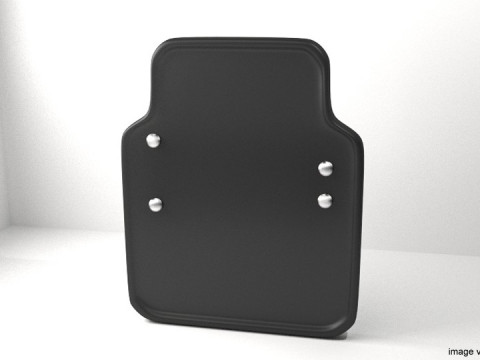 Personal Armor Shield - Modern Ballistic Shield 3D 모델