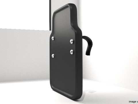 Personal Armor Shield - Modern Ballistic Shield 3D Модель