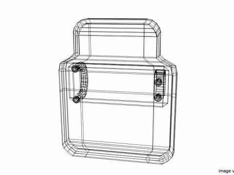 Personal Armor Shield - Modern Ballistic Shield 3D Model