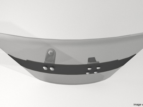 Personal Armor Shield - Modern Riot Shield Modelo 3D