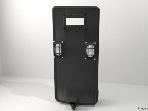 व्यक्तिगत कवच शील्ड - आधुनिक रोलर बैलिस्टिक शील्ड 3D मॉडल