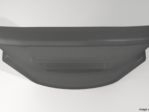 Personal Armor Shield - Modern Swat Shield model 2 3D Model