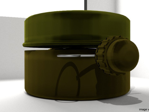Landmine - Blast mines Anti-Personnel 3Dモデル