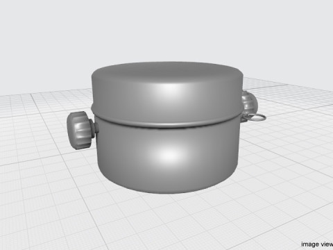 Landmine - Blast mines Anti-Personnel 3Dモデル