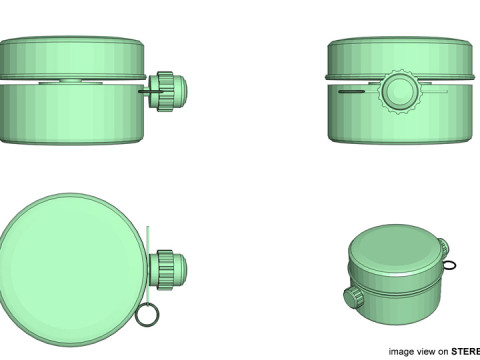 Landmine - Blast mines Anti-Personnel 3Dモデル