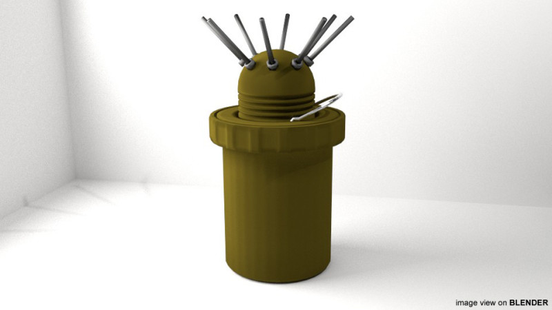 Landmine - Bounding Mines Modèle 3D .c4d .max .obj .3ds .fbx .stl .blend