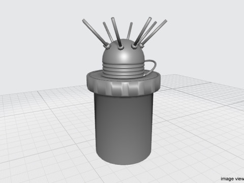 Landmine - Bounding Mines Modèle 3D