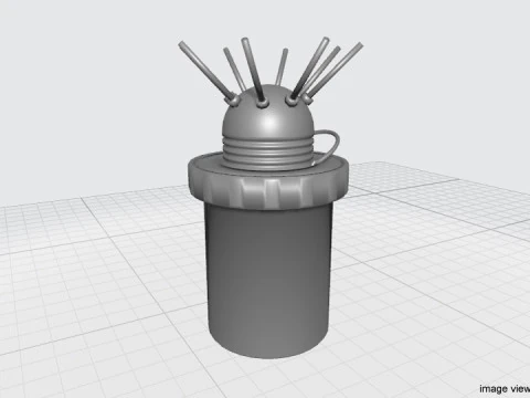 Landmine - Bounding Mines 3D Model