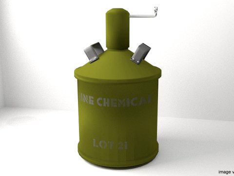 Landmine - Chemical mines 3D-Modell