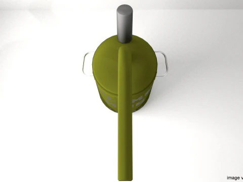 Landmine - Flame Mines 3D Model