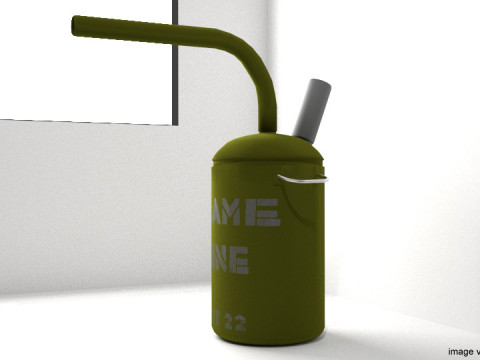 Landmine - Flame Mines Model 3D