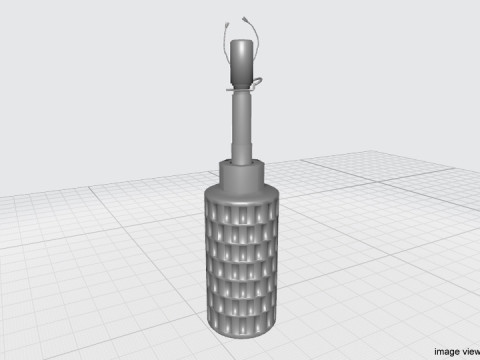 Landmine - Fragmentation Anti-Personnel 3D Model