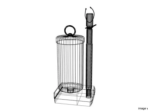 Landmine - Fragmentation Anti-Vehicle 3D Model