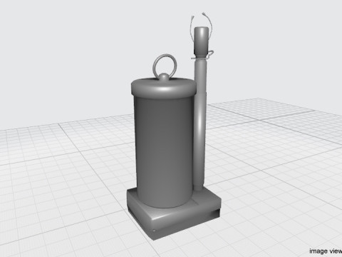 Landmine - Fragmentation Anti-Vehicle 3D 模型