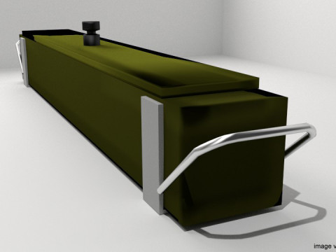 Landmine - Full width mines 3D-Modell