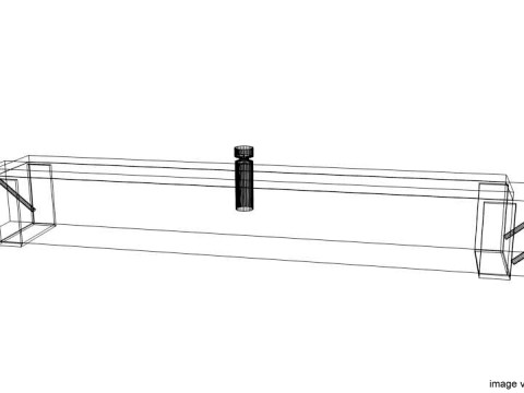 Landmine - Full width mines 3D-Modell