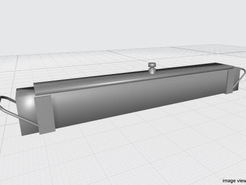 Landmine - Full width mines 3D Model