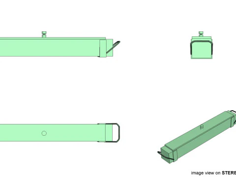 Landmine - Full width mines 3D Model