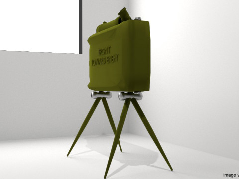 Landmine - Claymore Modelo 3D