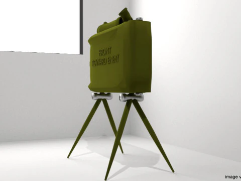 Landmine - Claymore 3D Model