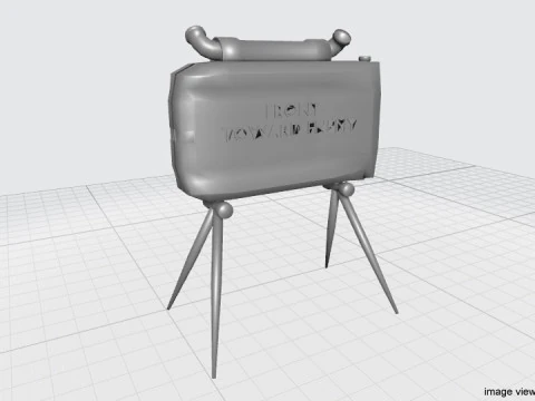 Landmine - Claymore 3D Model