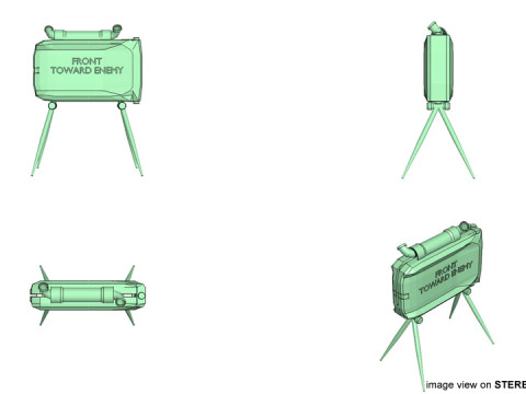 Landmine - Claymore Modelo 3D