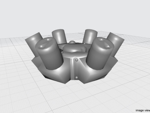 Landmine - Wide Area AT mine 3D Модель