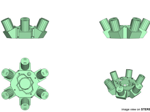 Landmine - Wide Area AT mine 3D Модель