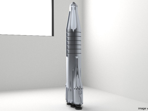 Rocket Missile - Atlas 3D Модель