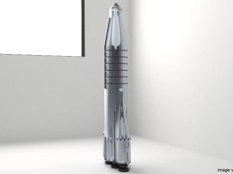 Rocket Missile - Atlas 3D Model