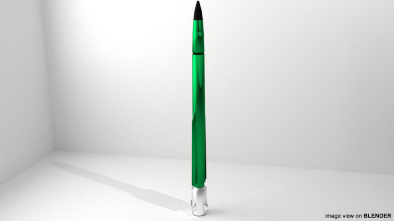 Rocket Missile - buk-1M 3D 모델 .c4d .max .obj .3ds .fbx .stl .blend 