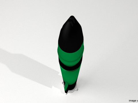 Rocket Missile - buk-1M 3D 모델