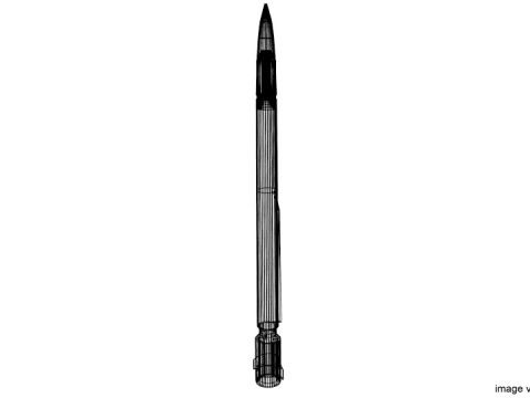 Rocket Missile - buk-1M 3D 모델