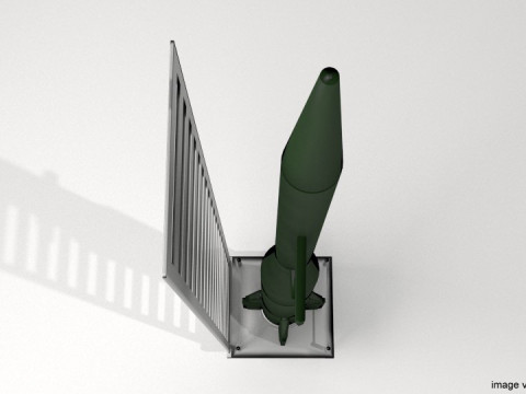 Rocket Missile - EKR 3D Model
