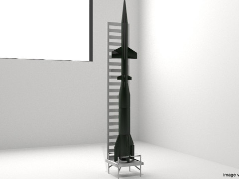 Rocket Missile - EKR 3D Model