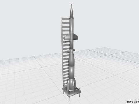 Rocket Missile - EKR 3D Model