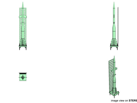 Rocket Missile - EKR 3D Model