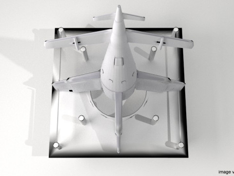 Rocket Missile - Q rocketship 3D Модель