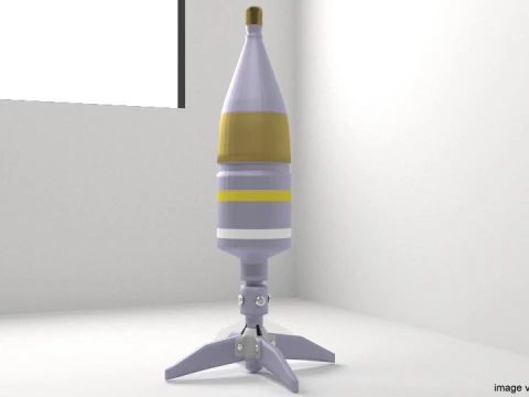 Proiettile lanciarazzi - CALORE Modello 3D