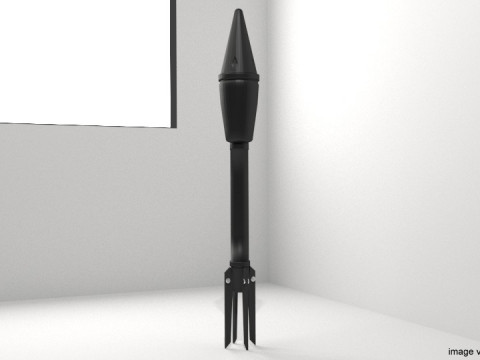 Rocket Launcher Projectile - M7A1 3D-Modell