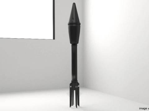 Rocket Launcher Projectile - M7A1 3D Model
