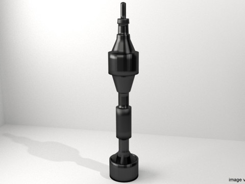 Rocket Launcher Projectile - Raketenpanzerhaust 88mm HEAT 3D Model