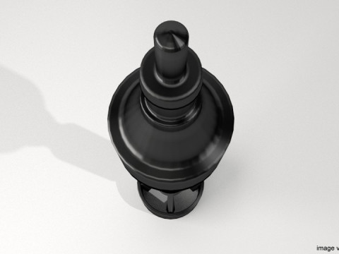 Rocket Launcher Projectile - Raketenpanzerhaust 88mm HEAT Modèle 3D