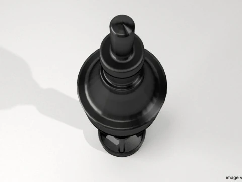 Rocket Launcher Projectile - Raketenpanzerhaust 88mm HEAT 3D Model