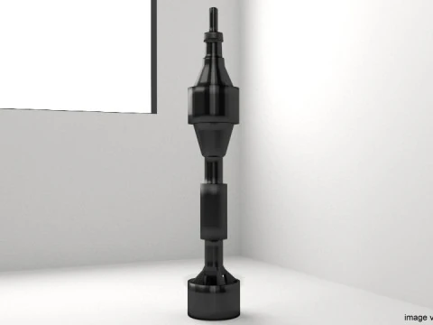 Rocket Launcher Projectile - Raketenpanzerhaust 88mm HEAT 3D Model