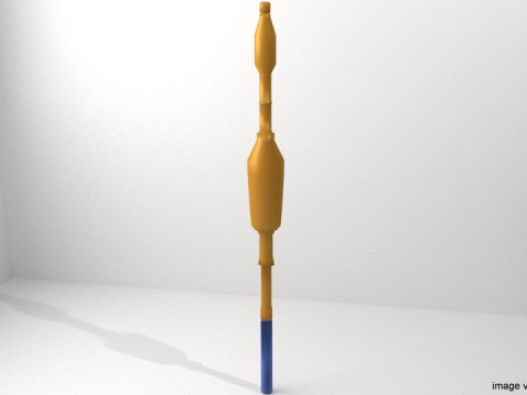 Rocket Launcher Projectile - RPG PG 7R 3D Модель