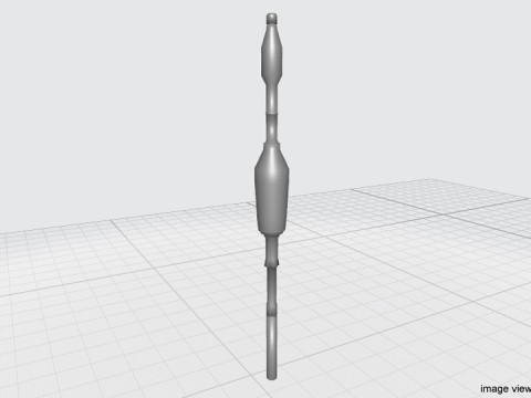 Rocket Launcher Projectile - RPG PG 7R Modelo 3D