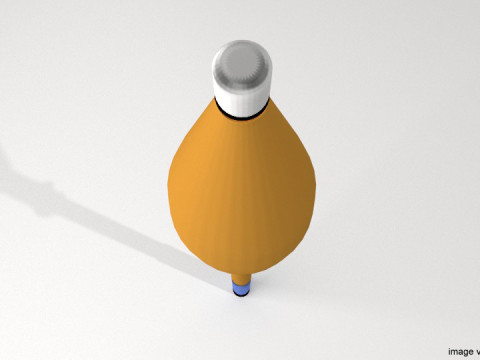 Rocket Launcher Projectile - RPG PG 7VL 3D-Modell