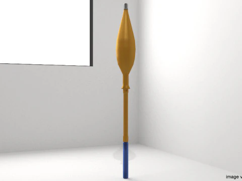Rocket Launcher Projectile - RPG PG 7VL 3D Model